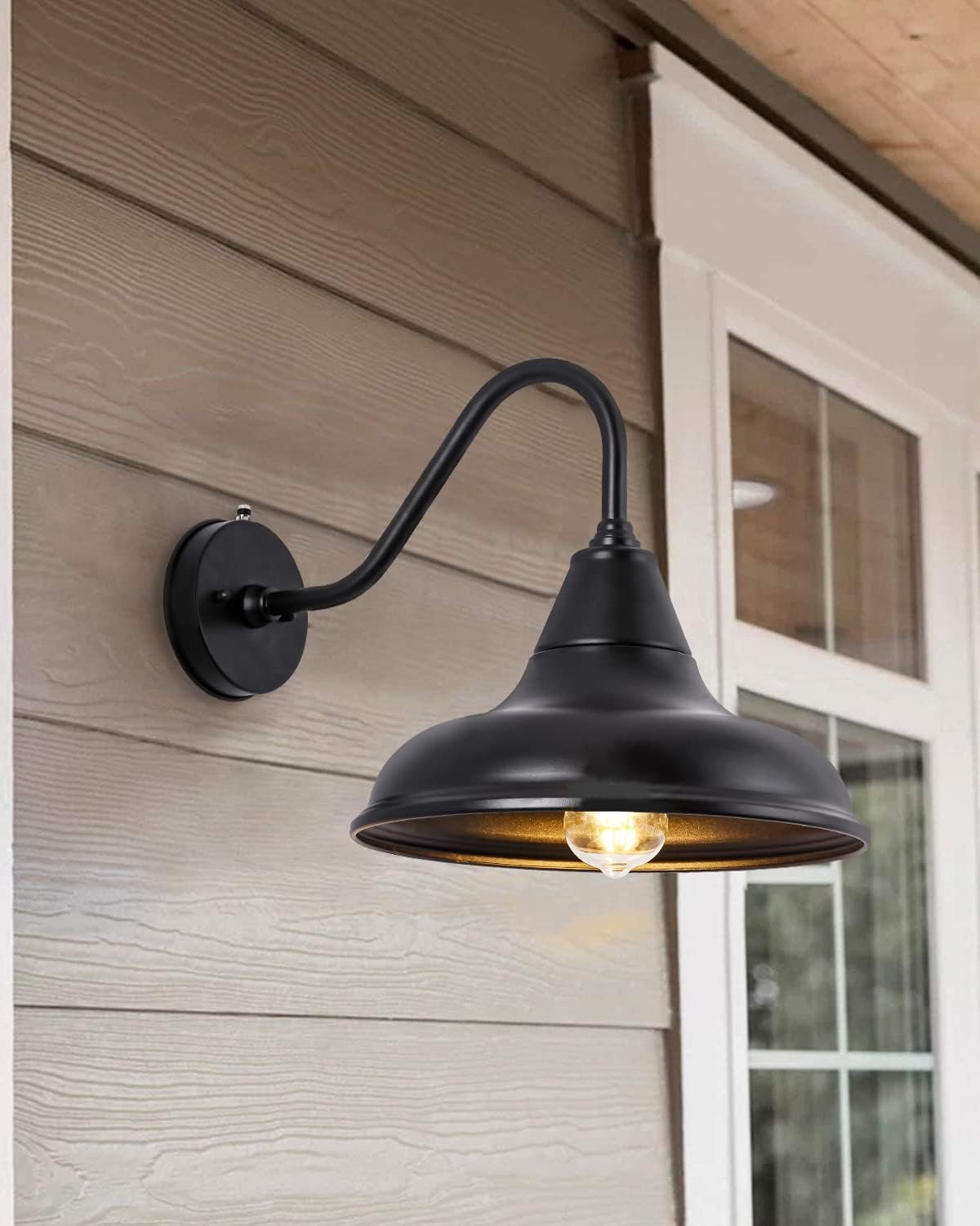 Black Outdoor Gooseneck Barn Lighting Review