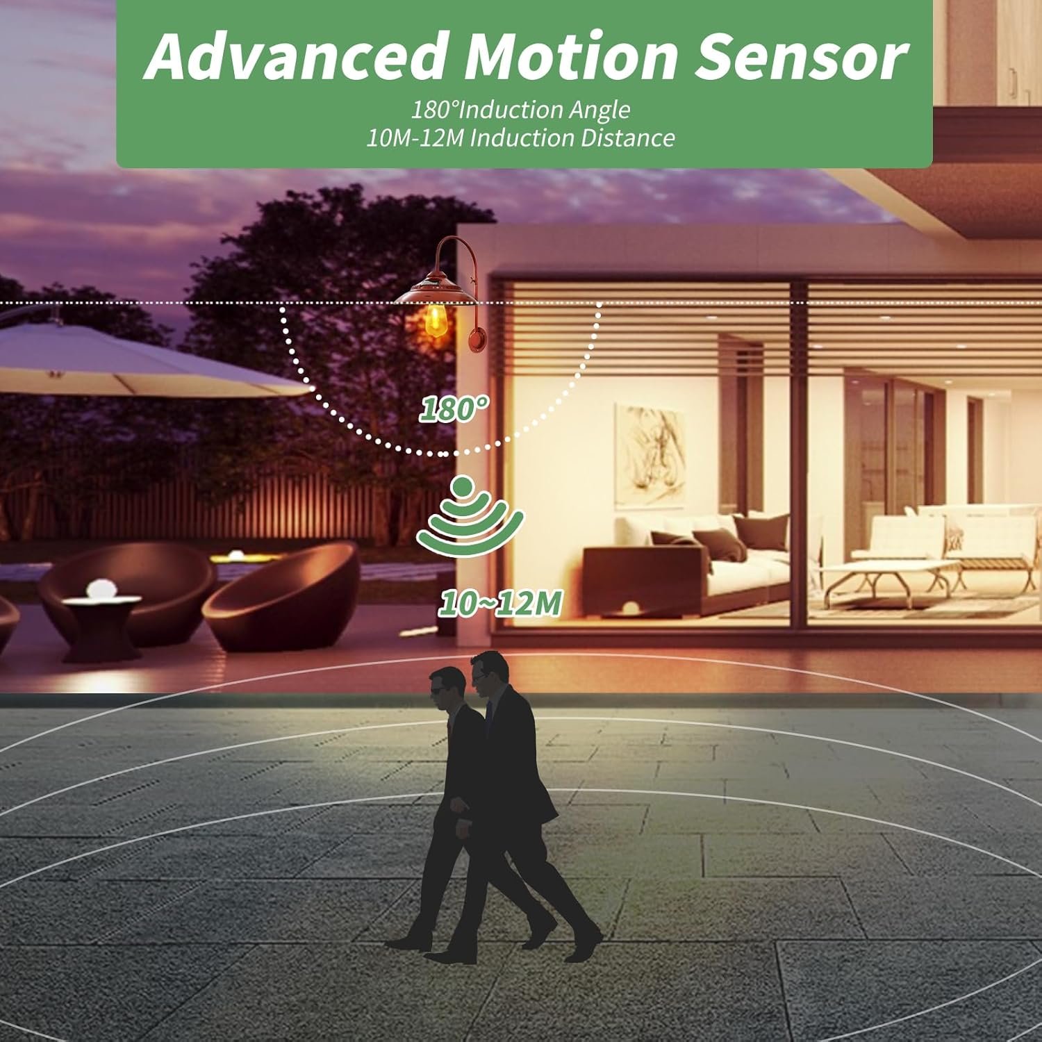 Solar Motion Sensor Lights Outdoor Review